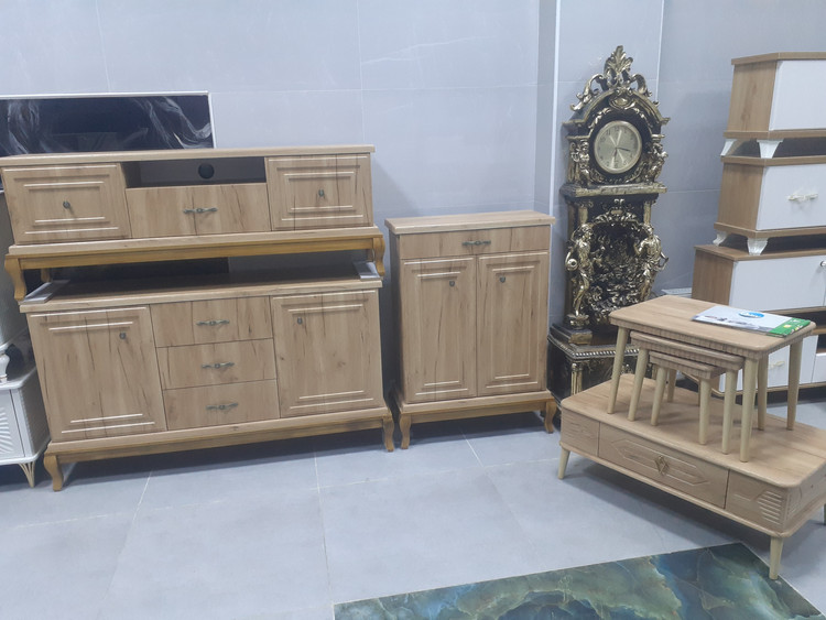 ست آینه کنسول و میز تلویزیون و جاکفشی و جلو مبلی / وکیوم / کار پرحجم / مدل ۱۳۰