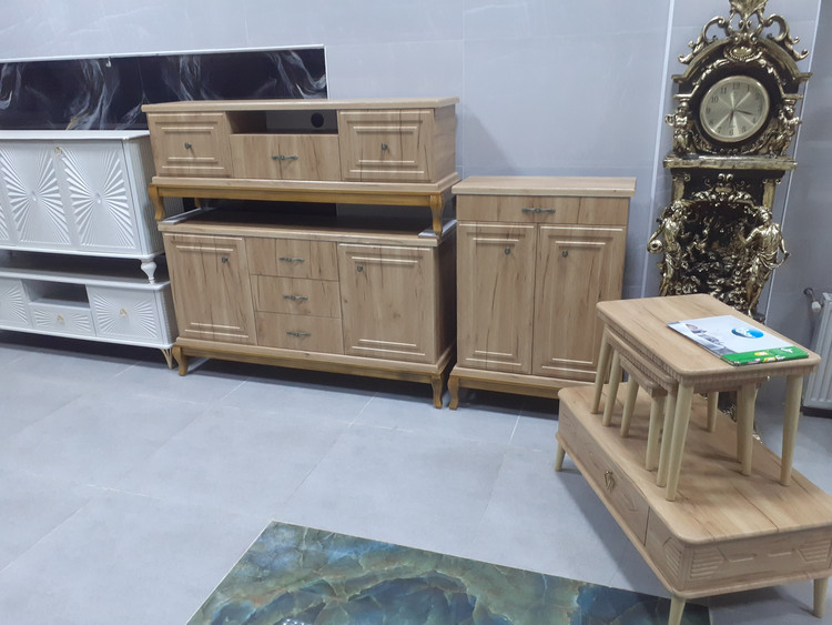 ست آینه کنسول و میز تلویزیون و جاکفشی و جلو مبلی / وکیوم / کار پرحجم / مدل ۱۳۰