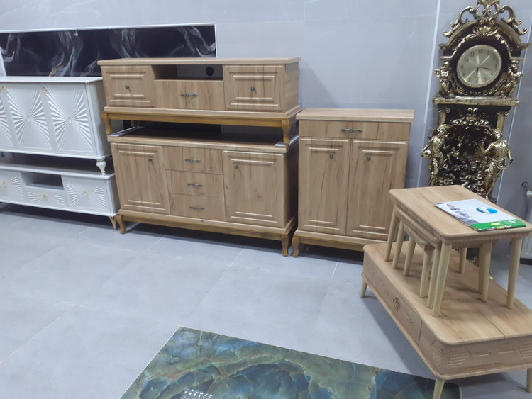 ست آینه کنسول و میز تلویزیون و جاکفشی و جلو مبلی / وکیوم / کار پرحجم / مدل ۱۳۰