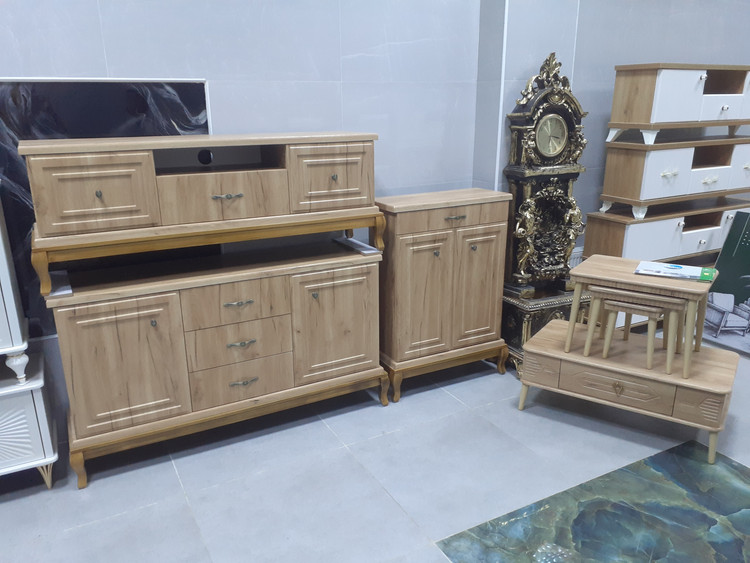 ست آینه کنسول و میز تلویزیون و جاکفشی و جلو مبلی / وکیوم / کار پرحجم / مدل ۱۳۰